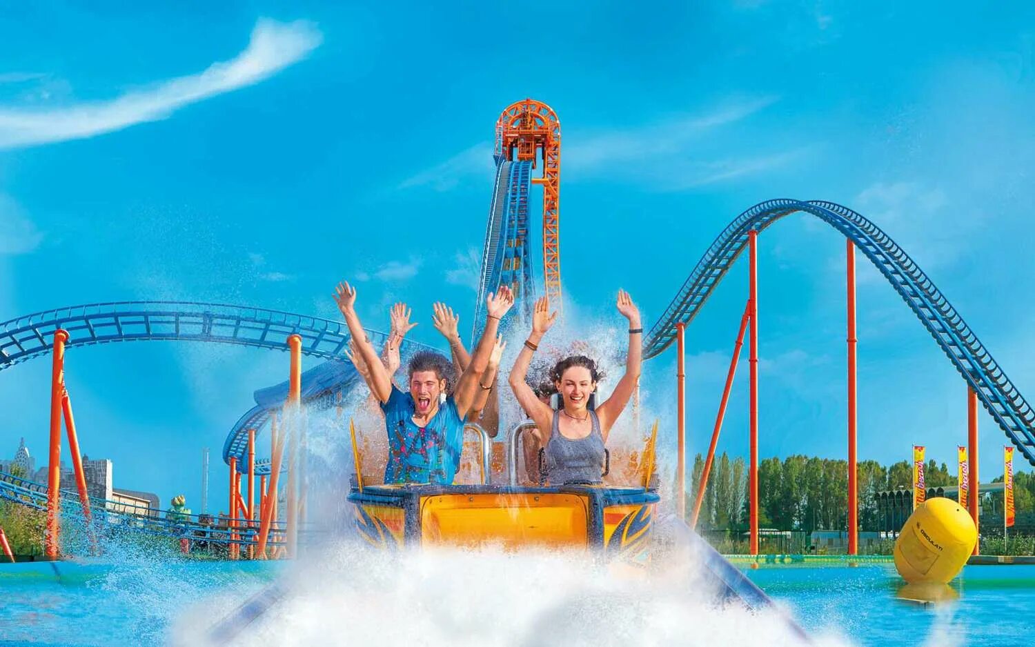 Go on the rides
