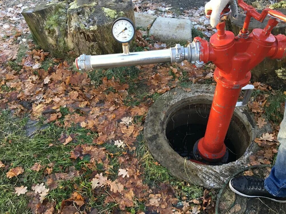 Испытание внутреннего пожарного водопровода