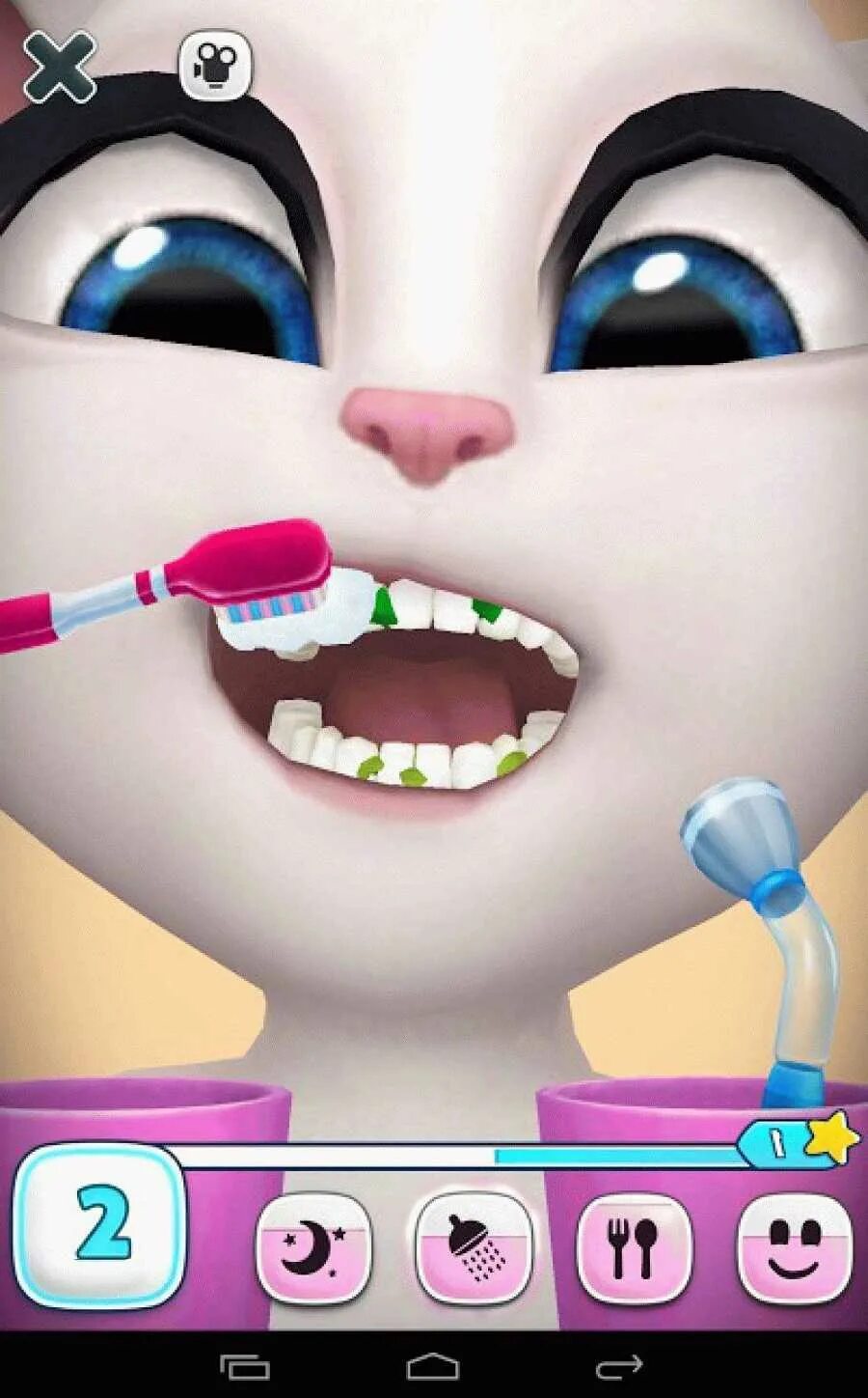 Моя говорящая анджела старые версии. Игра Анджела 2. Talking Angela игра.