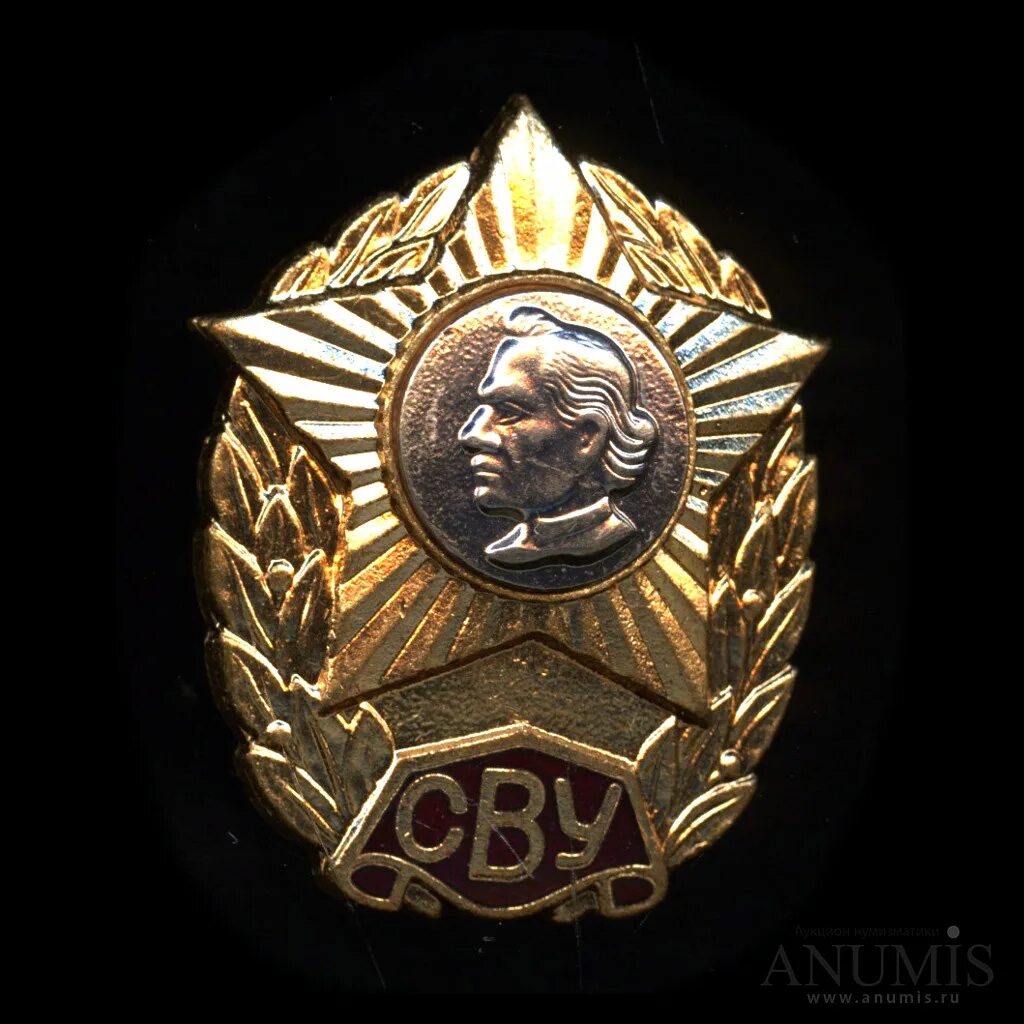 Знак сву. Знак Суворовского училища СССР. Значки СССР СВУ СССР. Медаль СВУ. Знак Тверское СВУ.