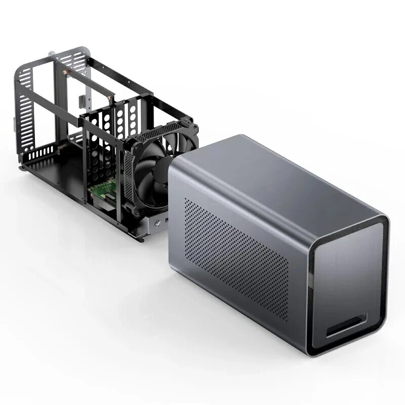 Jonsbo Mini ITX. Корпус jonsbo n1 Gray. Корпус Mini-ITX jonsbo n1 n1 Gray. Jonsbo корпус ITX.