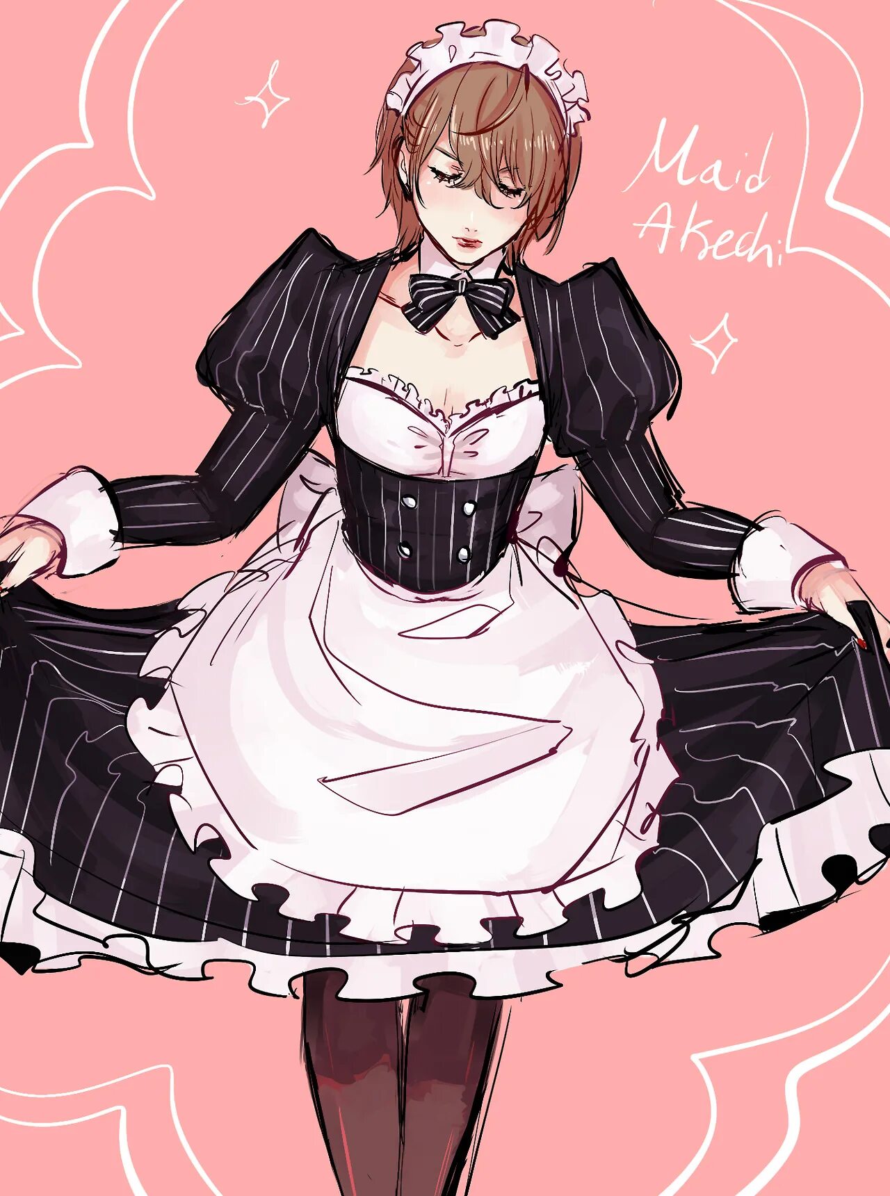 Фицен горничная. Ушастая женщина. 5 maid. Кристи (dead or alive). Мэйдо-кафе горничная.