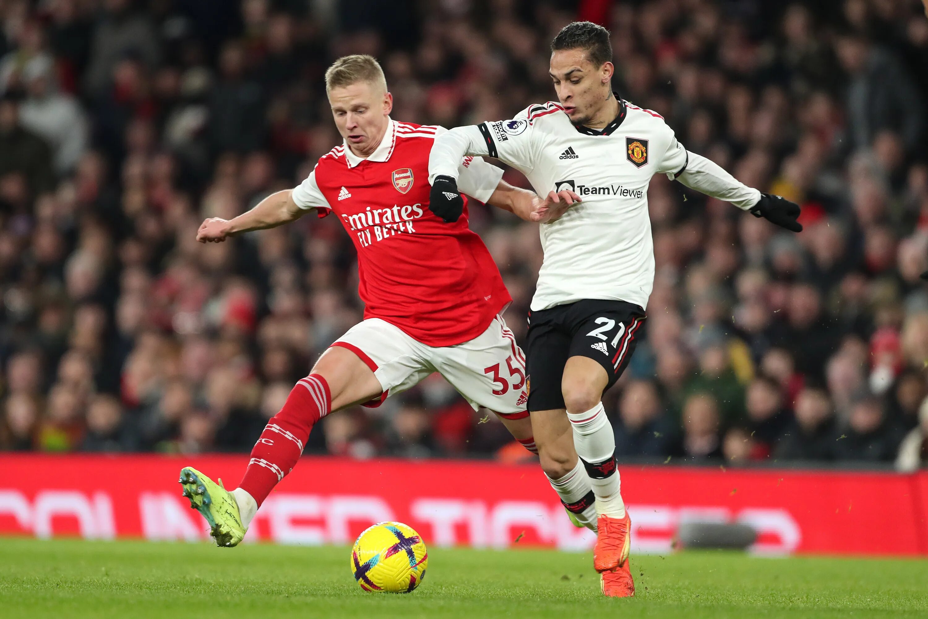 Antony vs arsenal