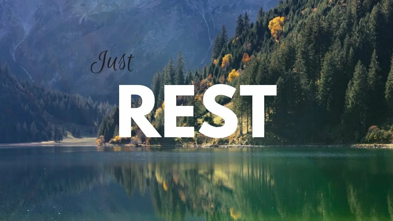 Just for rest. Just rest. ntin just resting.