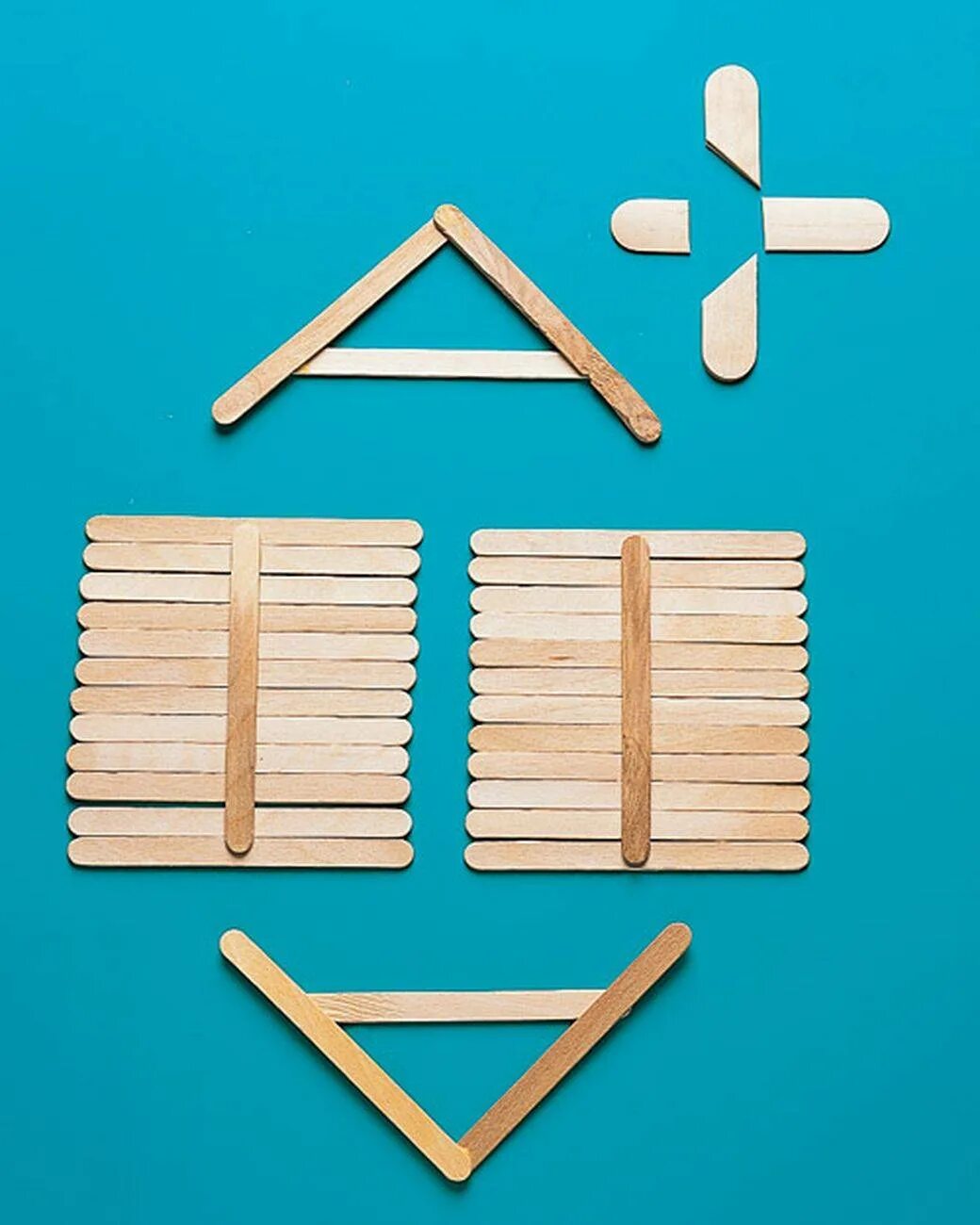 треугольник из палочек. сделай на 5 палочек. сделай на 5 палочек. фигуры из счетных палочек. сделай на 5 палочек.