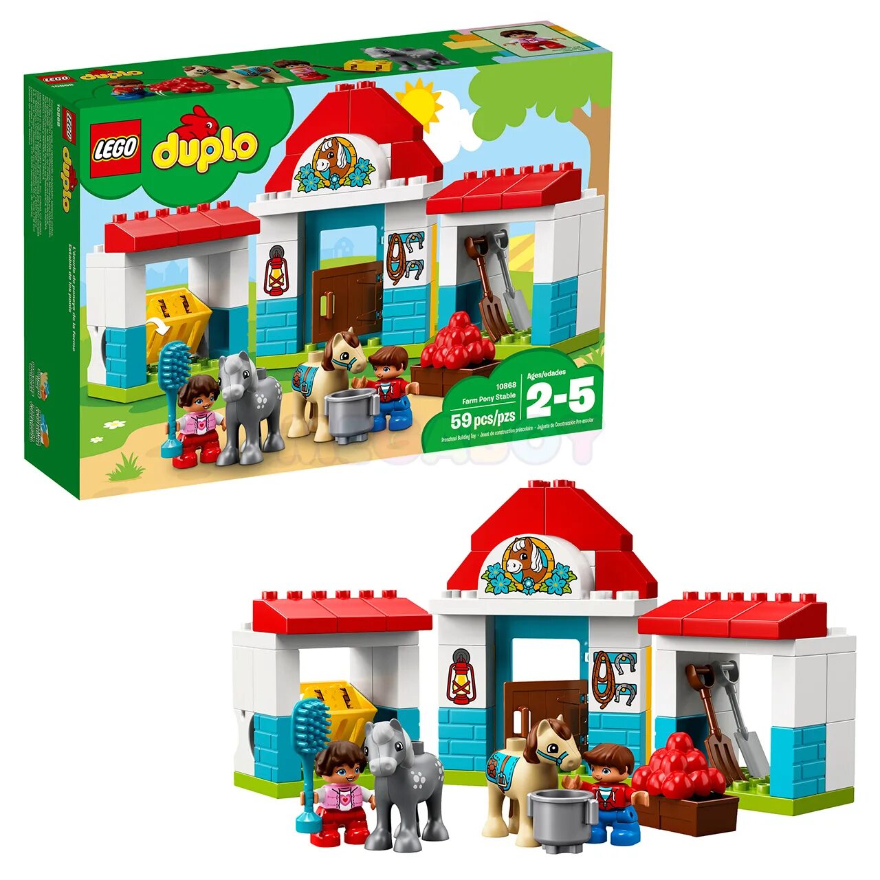 Конюшня дупл. Duplo 10868.