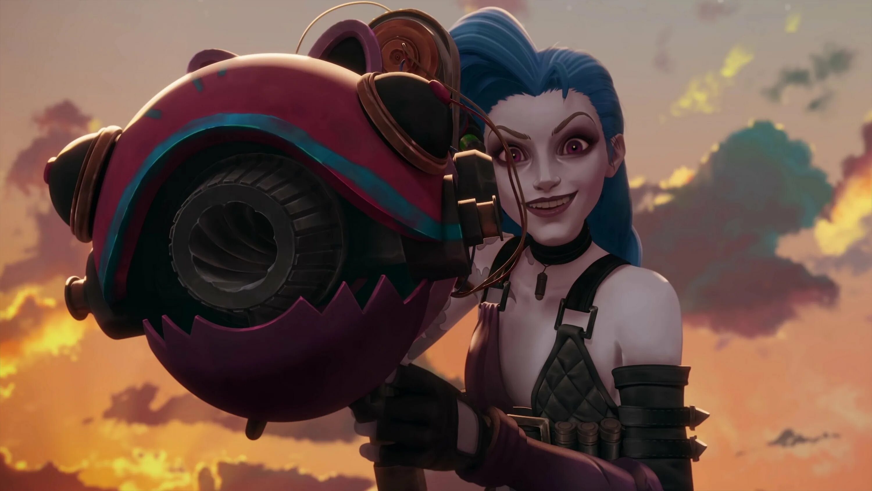 Джинкс (League of Legends). Джинкс и Пилтовер. Джинкс и вай. Jinx 52 chapter