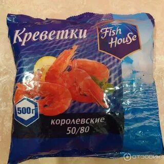 Креветки в пятерочке