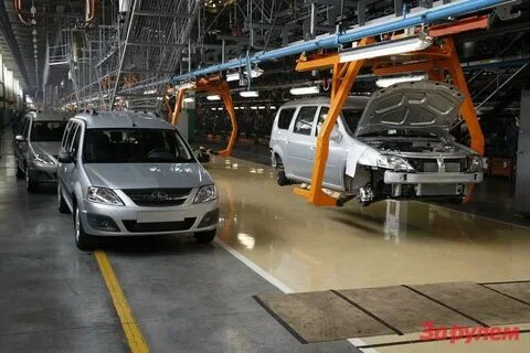 В каком из городов выпускают автомобили ваз