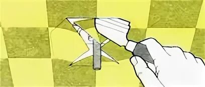 Как клеить обои вокруг. Клеить обои возле розеток и выключателей.