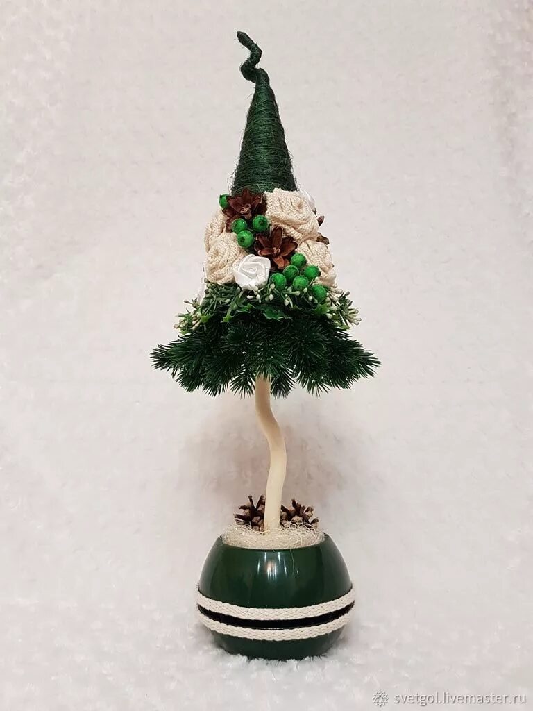 Елочка на ножках. Поделки на новый год елочка на ножках. Топиарий елка топотушка. Рождественская елка топотушка. Елка топотушка мк.