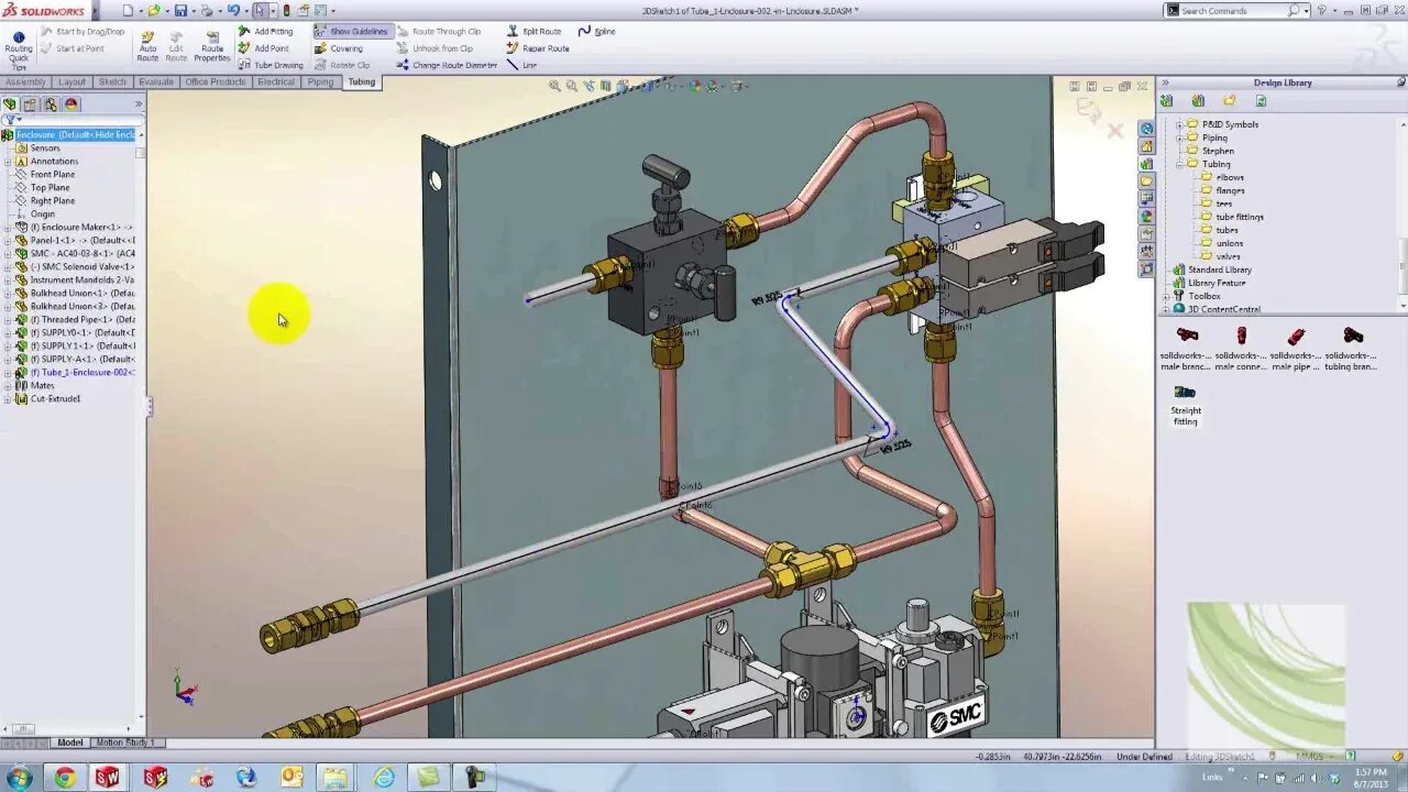 Solidworks routing. Провода в solidworks. solidworks routing sma cons. интеграции матлаба и солид воркс гидропривода.