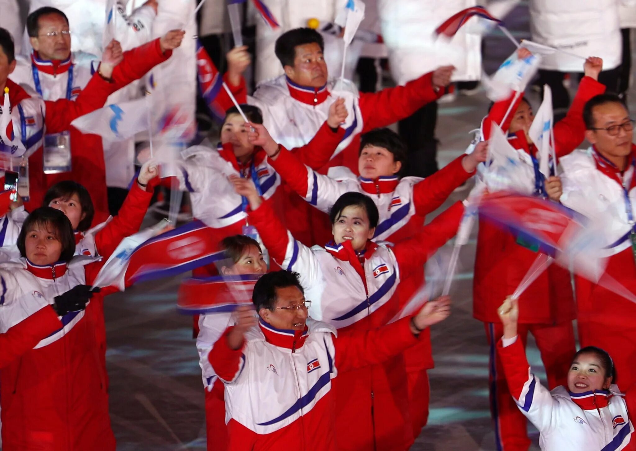 Спортсмены южной кореи. Зимние Олимпийские игры в Корее 2018. Сборная Северной Кореи на Олимпиаде.