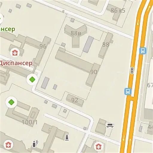 Карта брянск магазины