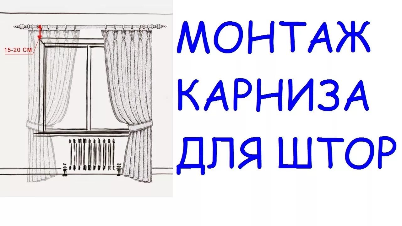 Высота крепления карниза для штор. Высота карниза для штор от потолка. Высота крепления гардины. Правильно повесить карниз для штор на стену.