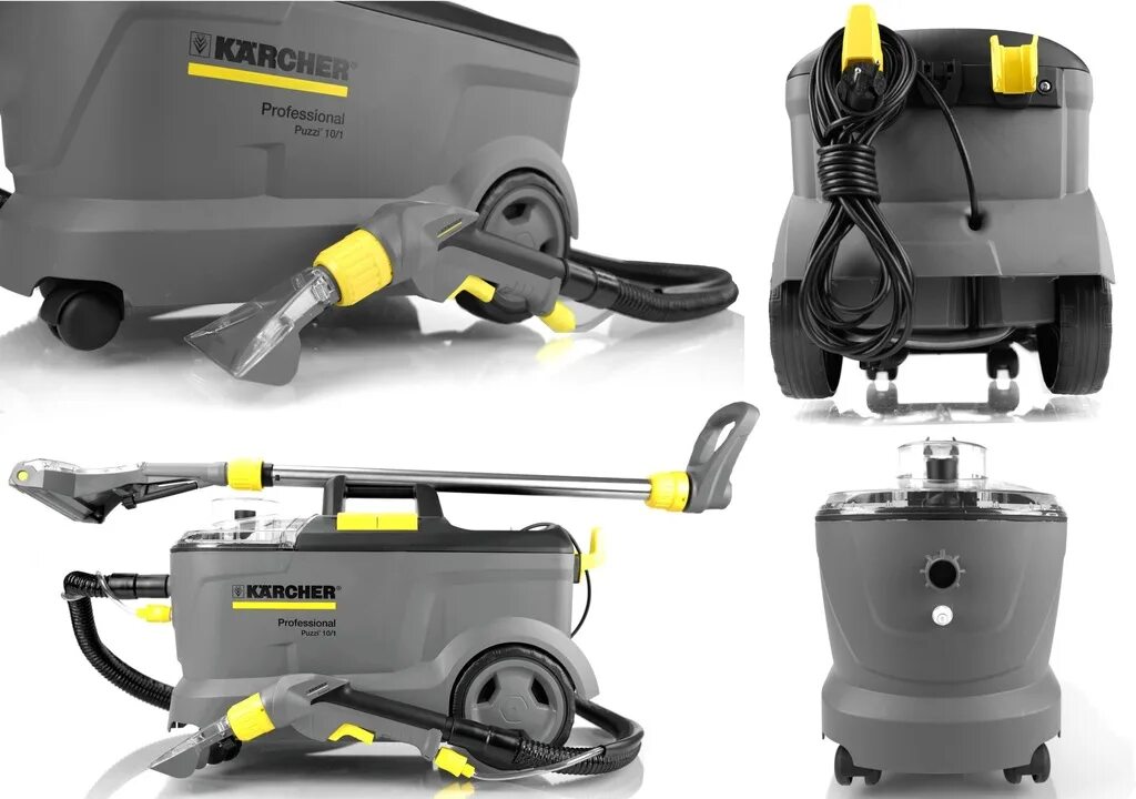 Пылесос для химчистки Karcher Puzzi 10/1. Химчистка Karcher Puzzi 10/1. Моющий пылесос Karcher Puzzi 10/1. Экстрактор Karcher Puzzi 10/1. Купить пылесос химчистку керхер