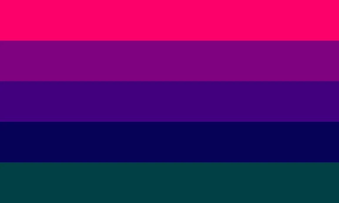 Флаг фиолетовый красный