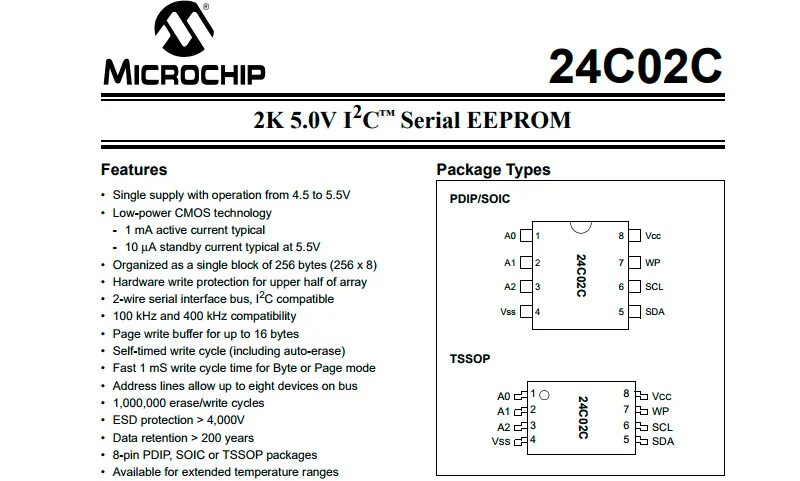 17 c 22 24 c. 24c02 EEPROM. 24c02 SOIC. EEPROM 24c02 Datasheet. 24с02 даташит.