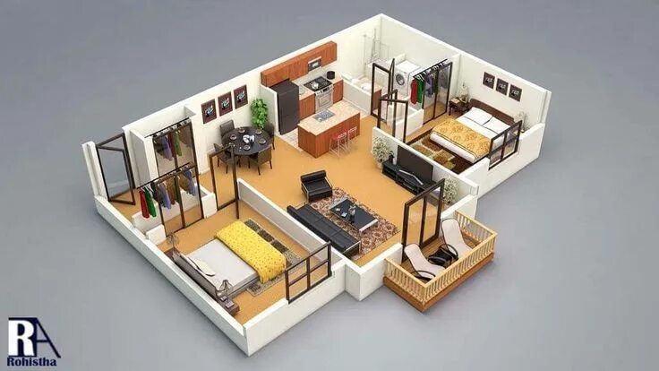 проектирование дома в 3d бесплатно на русском языке (100) фото