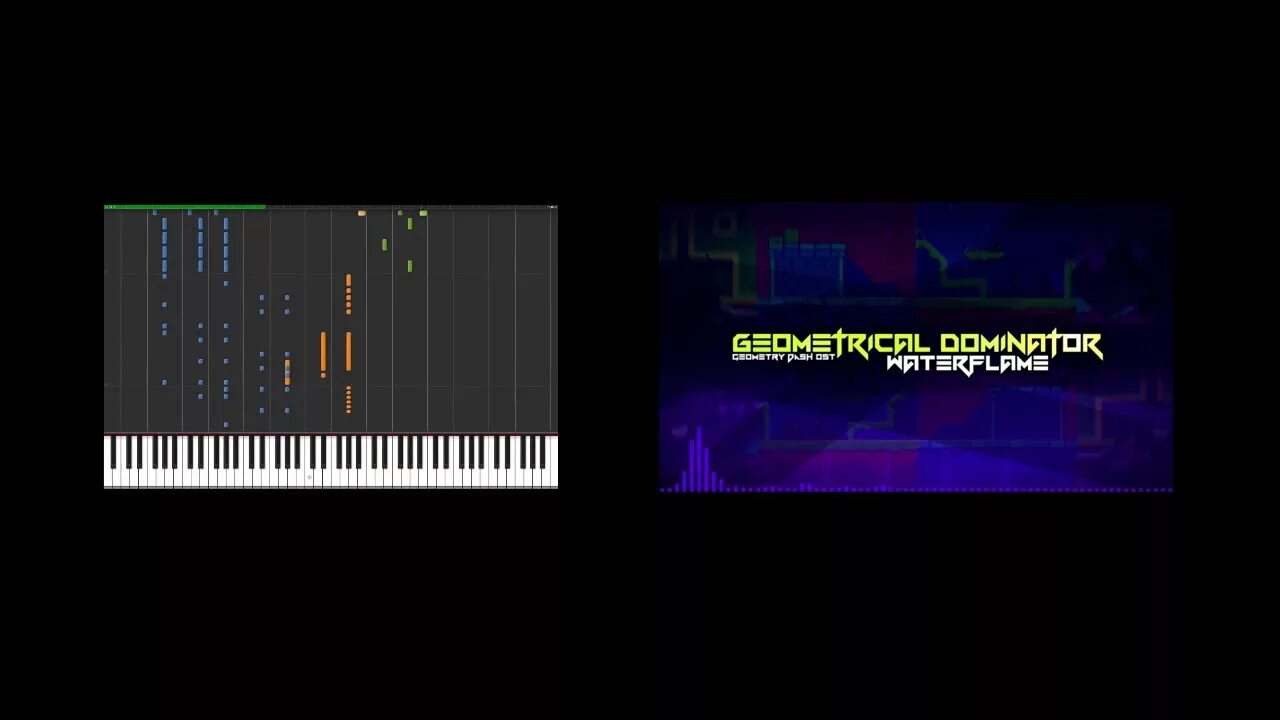 Geometrical Dominator Waterflame. Geometry Dash geometrical Dominator. Waterflame Geometry Dash. Geometrical Dominator Ноты. Dash soundtrack