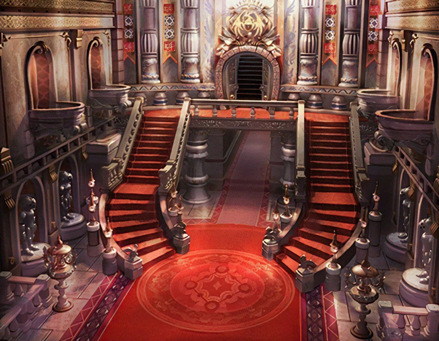 Красный дворец. Дворец Тронный зал трон фэнтези. Тронный зал Final Fantasy. Королевский Тронный зал фэнтези. Тронный зал арт фэнтези.