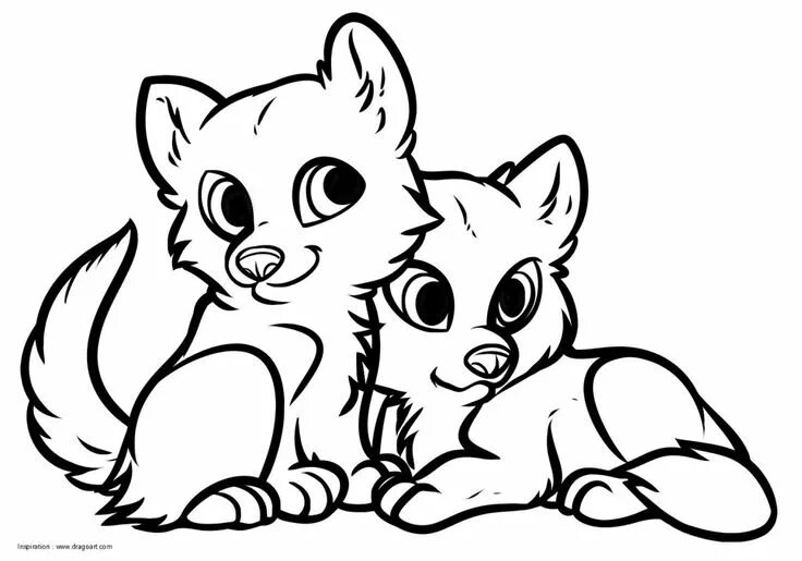 cute kitty Cute easy animal drawings, Baby animal drawings, Easy animal drawings