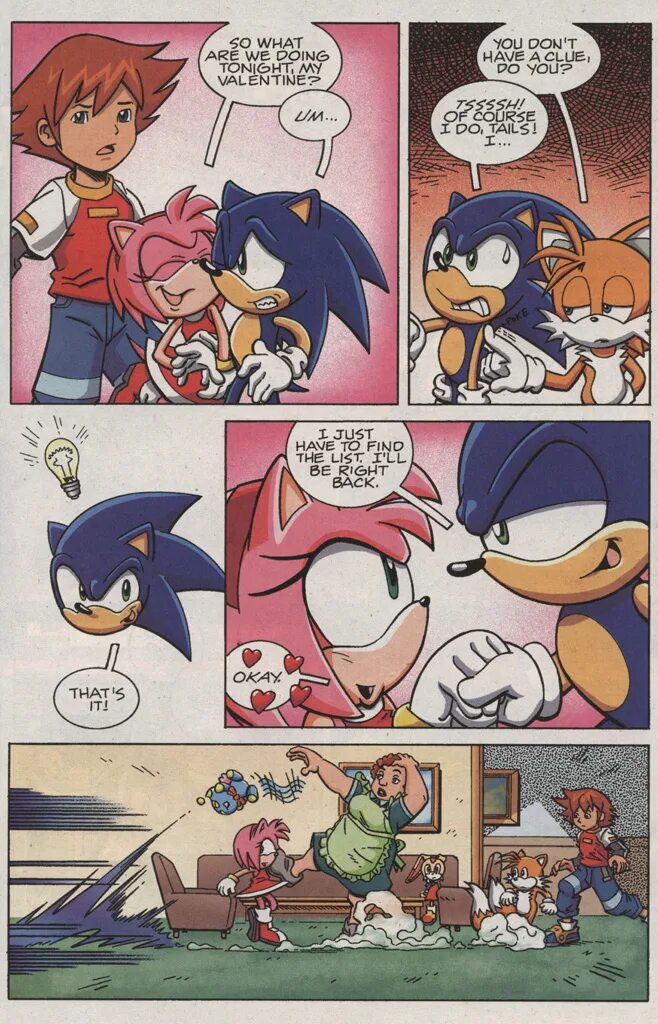 Sonic x comics