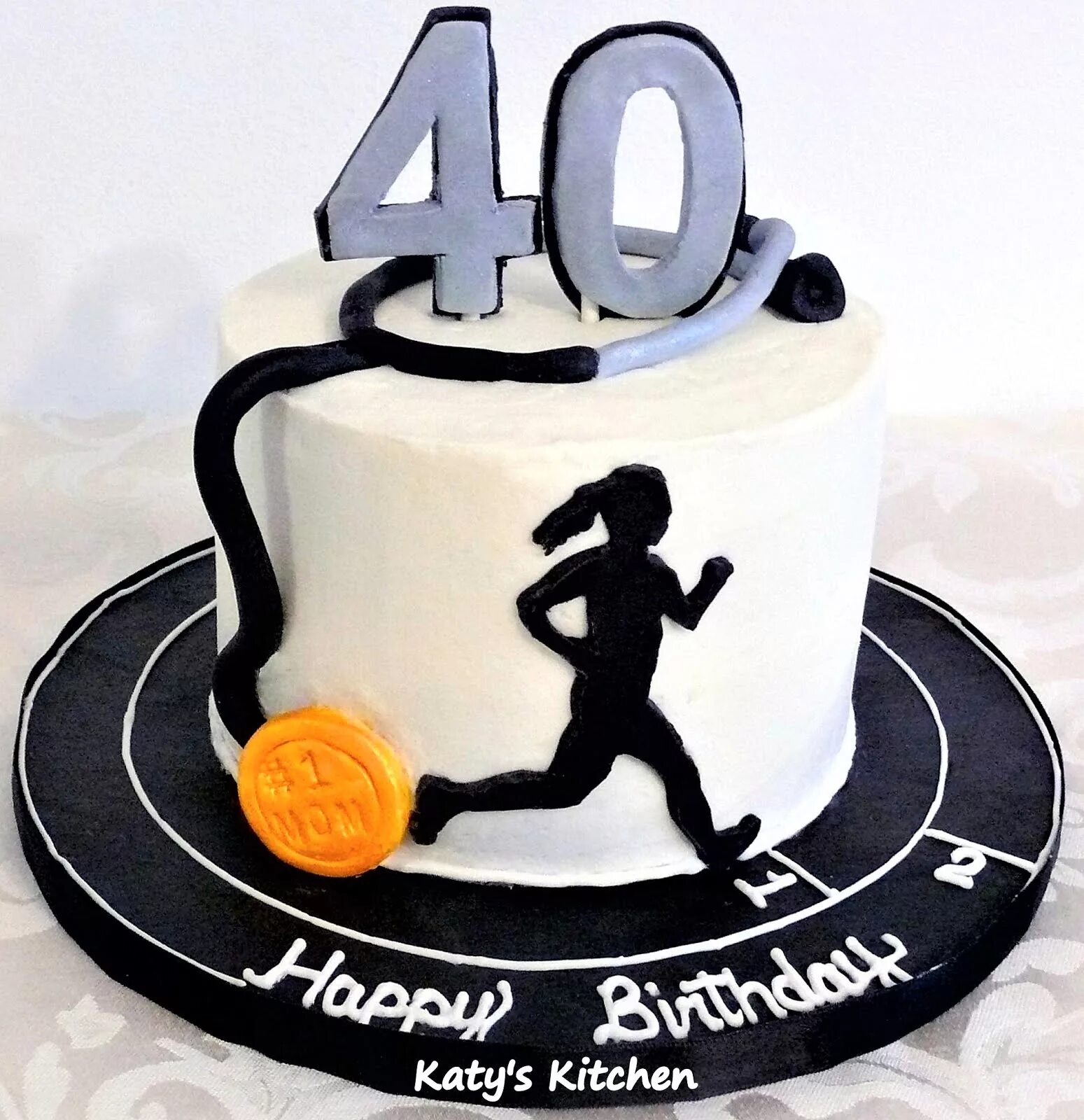Running cake