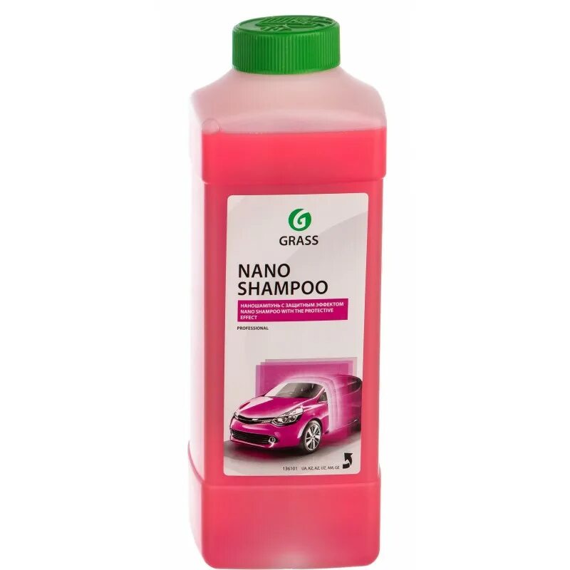 Автошампунь для ручной мойки «grass Nano Shampoo» (нанопокрытие), 1 кг. Автошампунь Грасс нано шампунь. Nano Shampoo grass 1 л. Наношампунь "Nano Shampoo". Купить автошампунь для ручной мойки