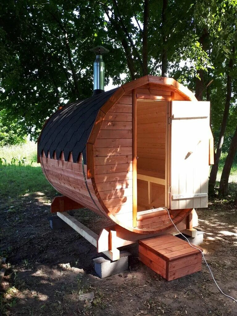 готовые бани бочки. баня бочка овальная 3х6. 2 метра. ростов бани бочки под ключ. баня бочка квадро 6.