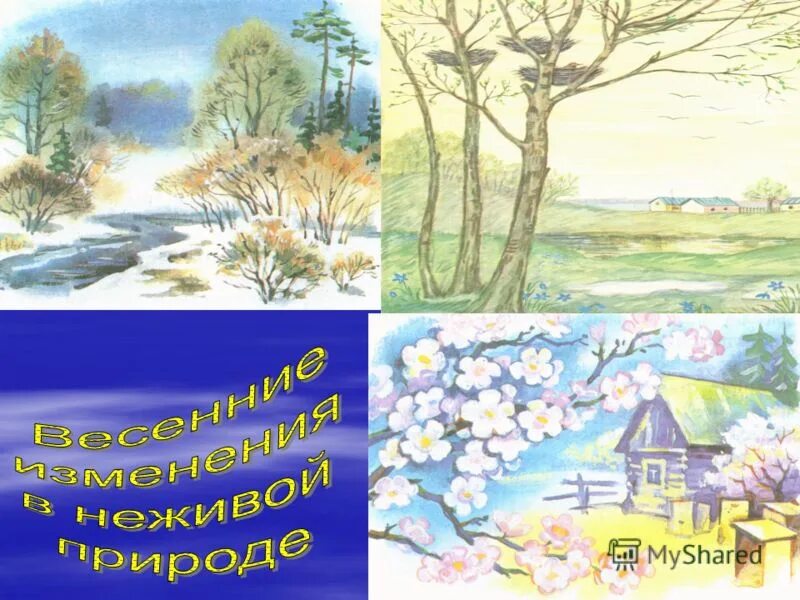 Изменения в неживой природе весной биология 5. Изменения в неживой природе весной. Явления весной.