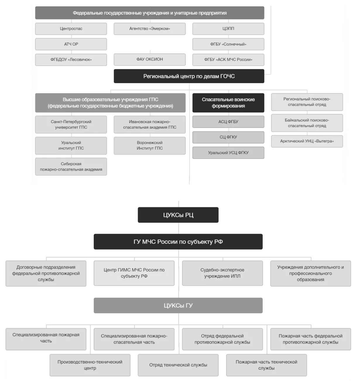 Структура организации МЧС. Структура МЧС России 2023 схема. Организационная структура МЧС России. Федеральные учреждения.