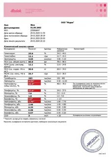 Повышение базофилов у женщин