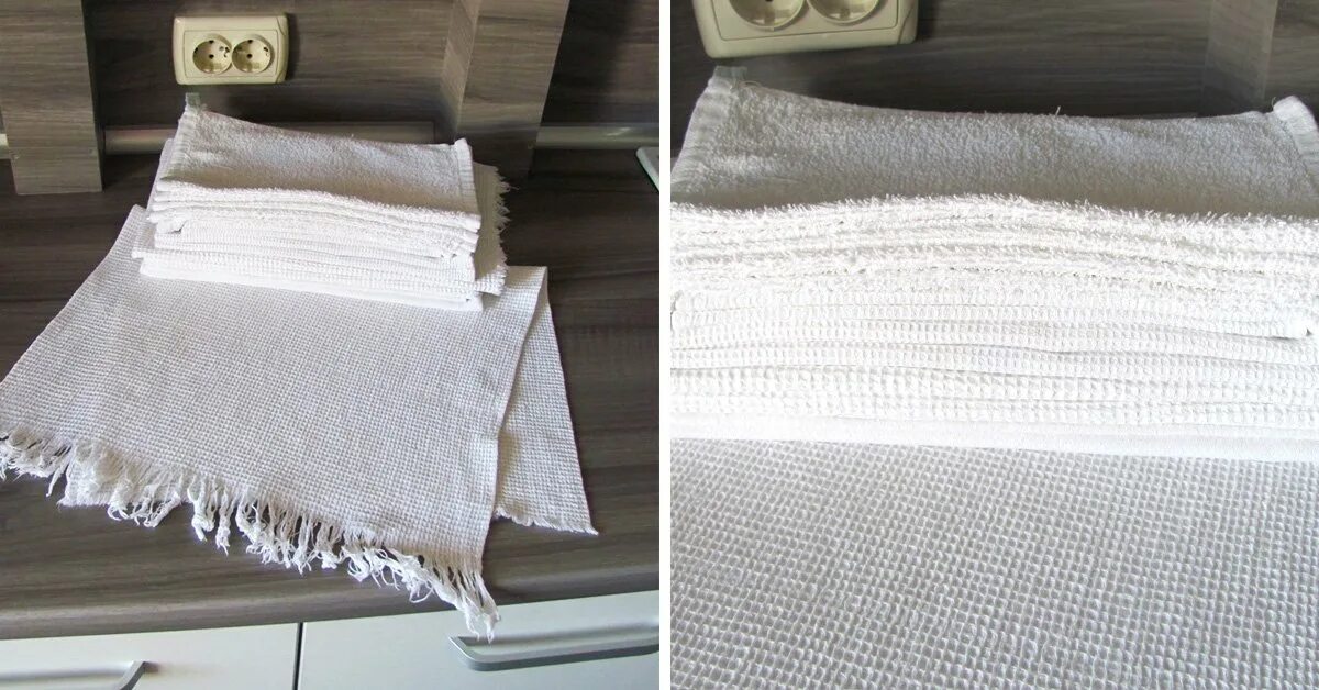 Быстро отбелить полотенца в домашних условиях. Отбеливание кухонных полотенец. Белое кухонное полотенце. Отбеленные полотенца. Отбеливатель для белья корейский для кухонных полотенец.