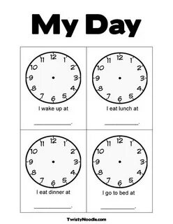 My day begins early