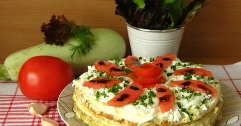 Пошаговый рецепт кабачкового торта