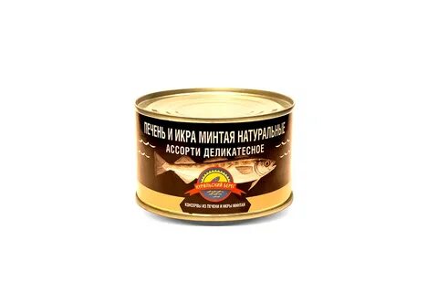 Печень минтая курильский берег