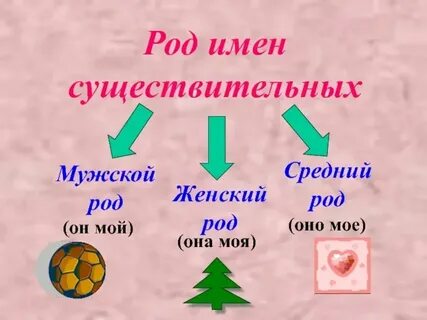 Имя существительное на м