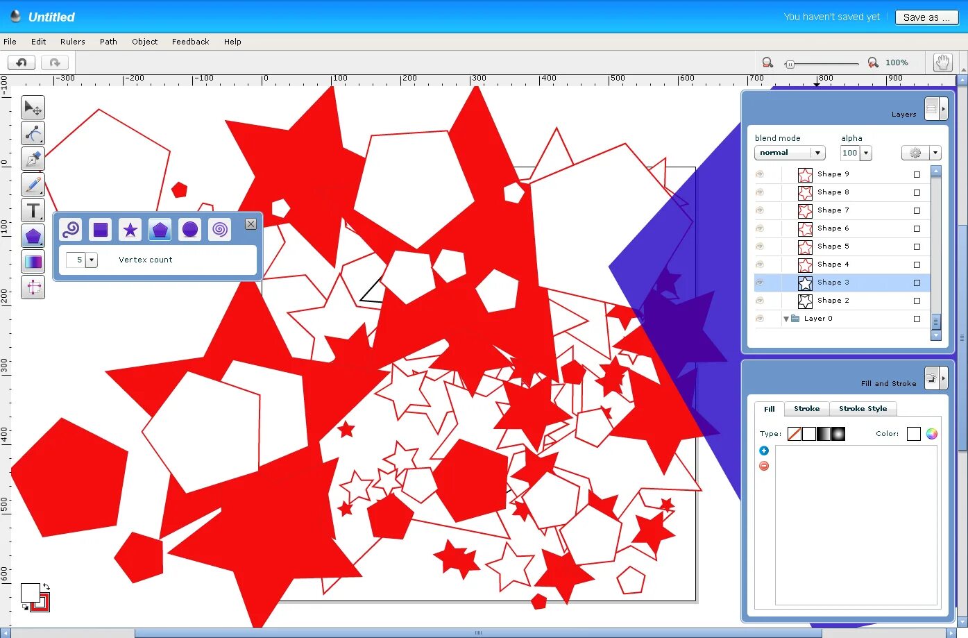 Vector editor