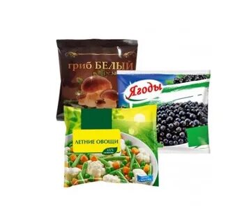 Замороженные овощи и грибы