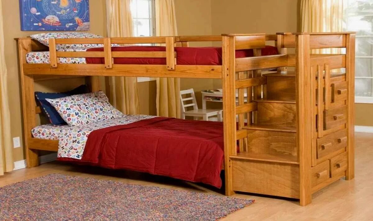 Twin sized bed. Двухъярусная кровать неоклассика. Двухъярусная кровать с защитой от падения. Bunk beds raw. Кровать двухъярусная галактика зарон.