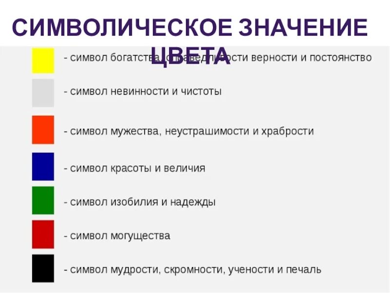Какое символическое значение имеет. Символизм цвета. символическое значение. что значит символическое значение. символика цветов в символизме.