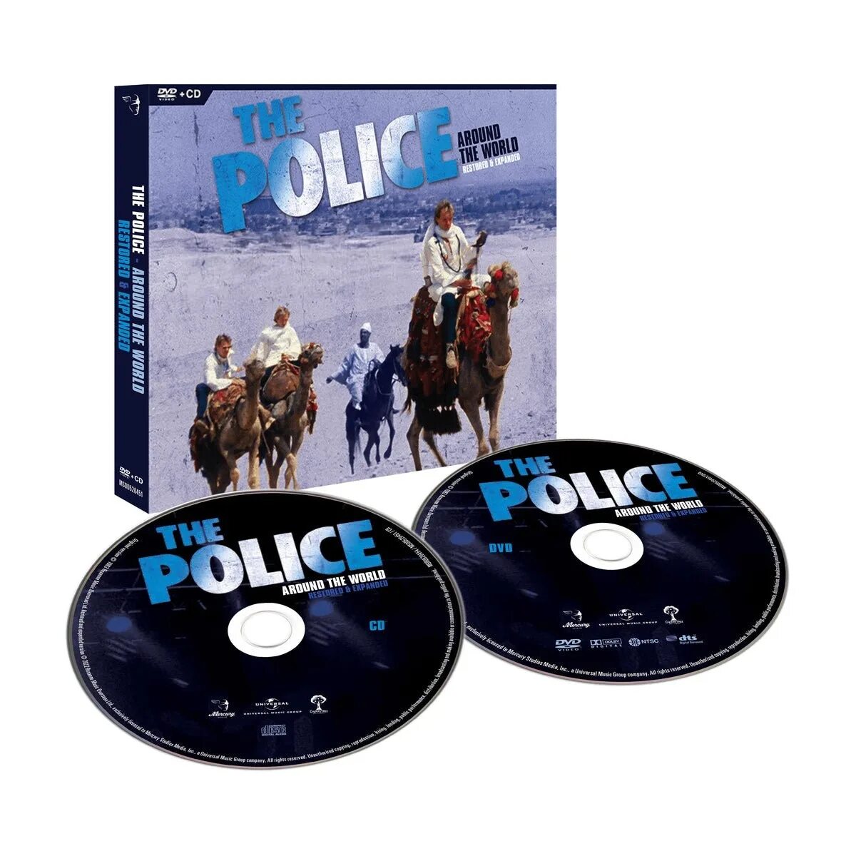 CD Blu ray. Двд это полиция. CD Police, the: Live!. The Police around the World 2022 CD+DVD.