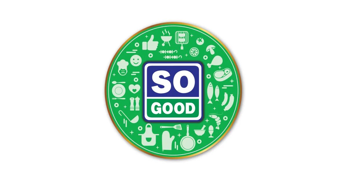So good another. Good food логотип. so good logo. so good. horeca logo.