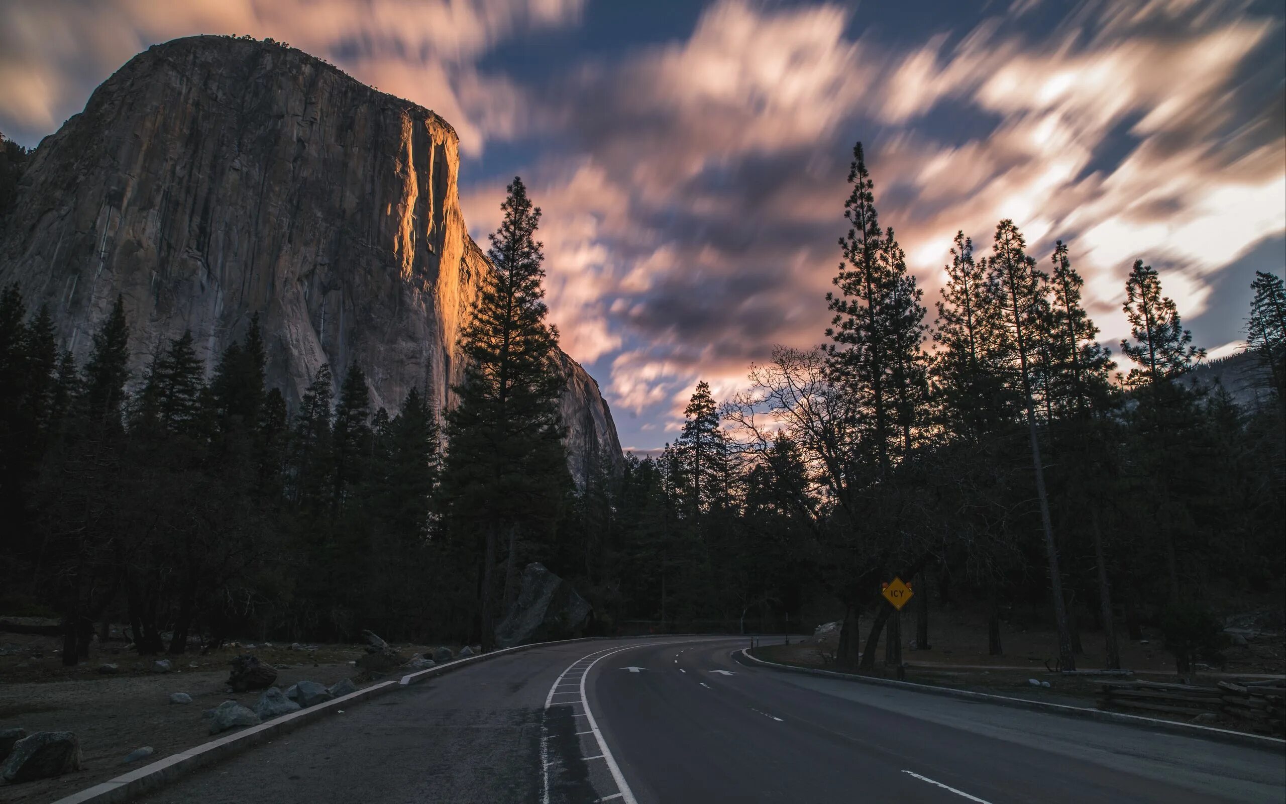 Обои 1980x1080 full. Yosemite National Park дорога. Крутая природа. Горы фото красивые.