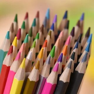 Des crayons