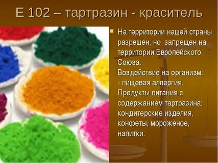 Из чего делаются красители