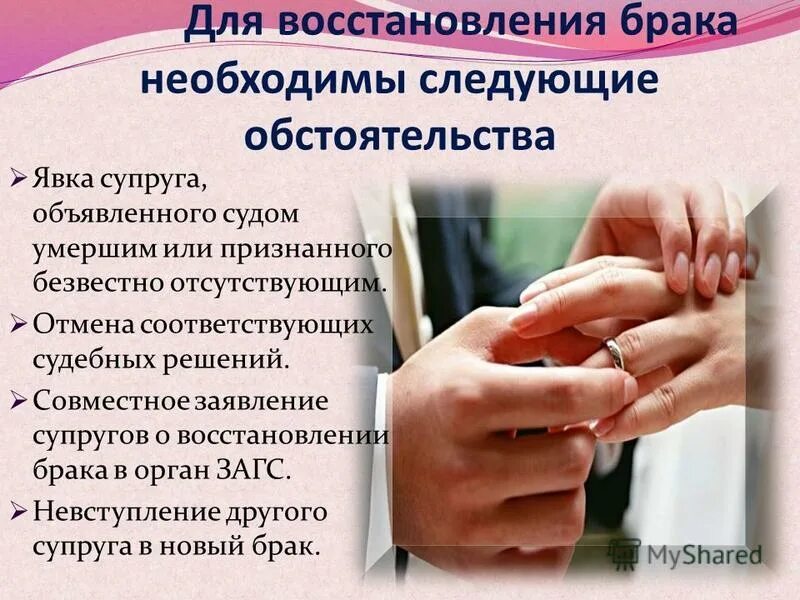 супруги в браке равны