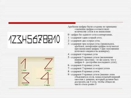 Для обозначения микротем используются арабские цифры