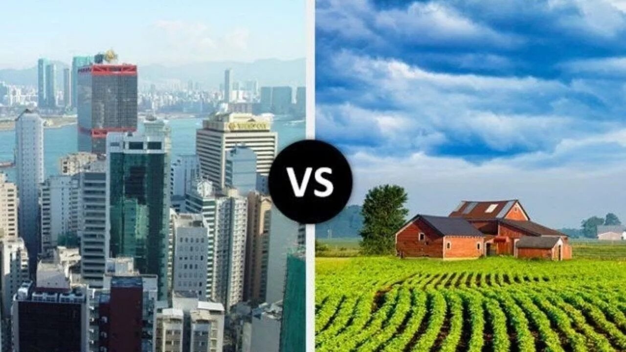 Город vs деревня. City Town Village Country разница. City or Town разница. Город против деревни.